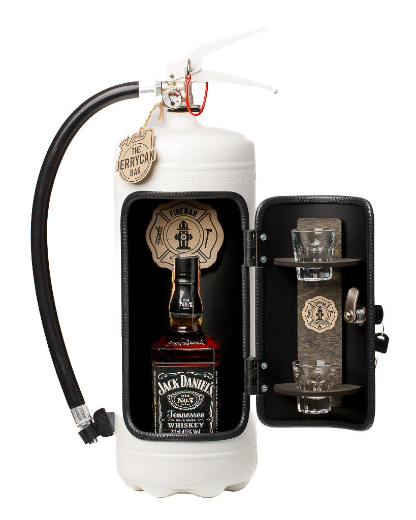 The Jerrycan Bar - Minibar brandsläckare - Vit