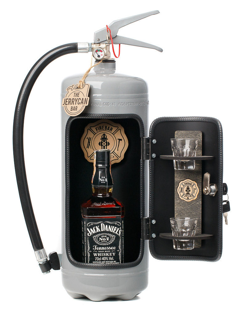 The Jerrycan Bar - Minibar brandsläckare - Grå