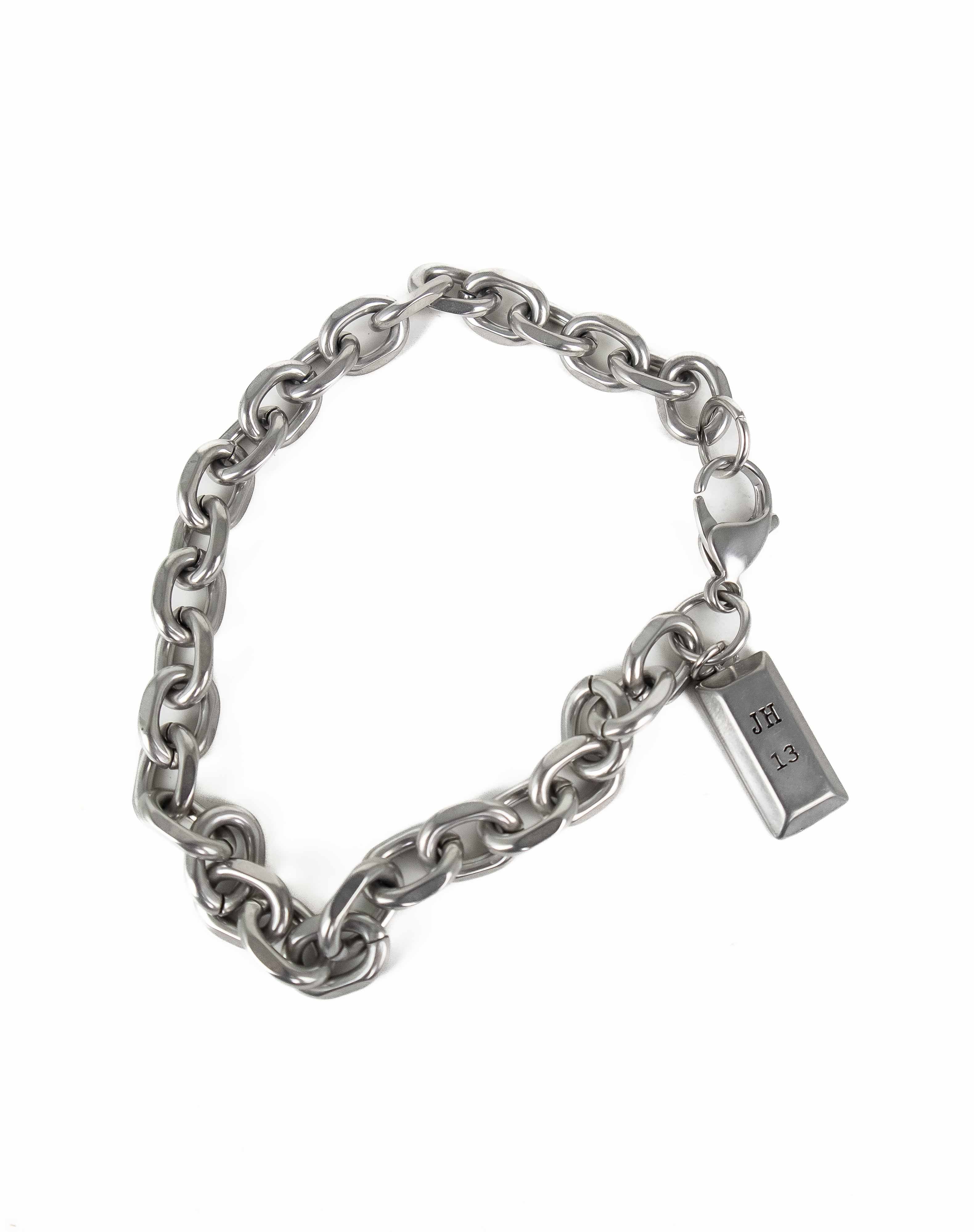 Jernhest - Armband Stål Opolerat - Ralph
