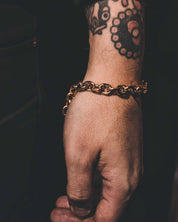 Jernhest - Armband Guld Opolerat - Ralph
