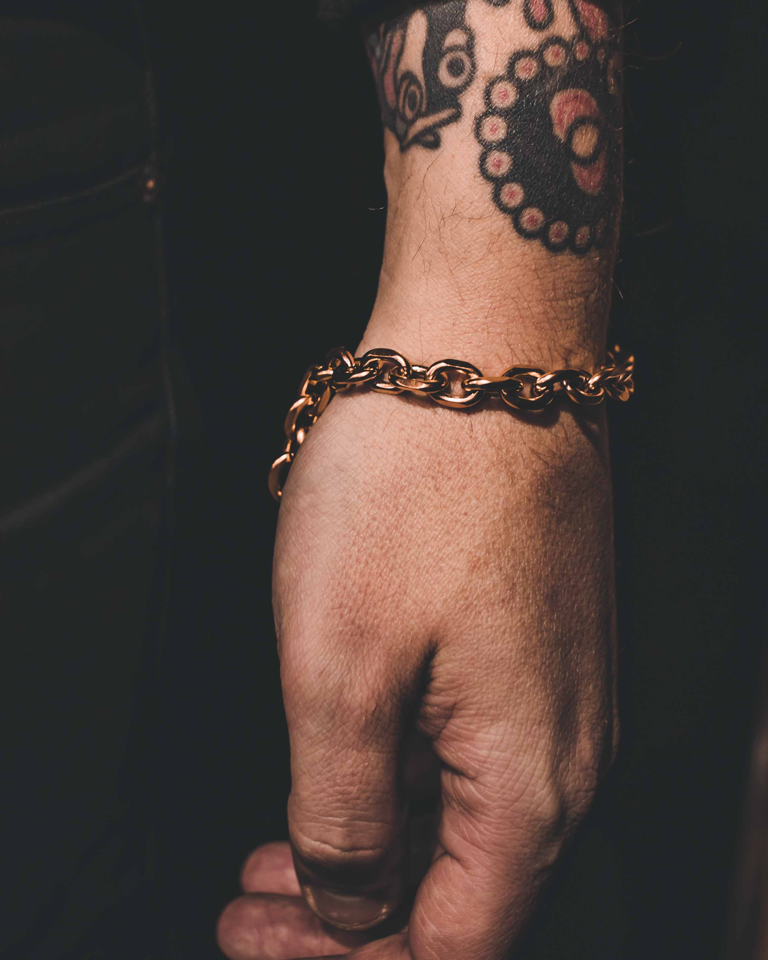 Jernhest - Armband Guld Opolerat - Ralph
