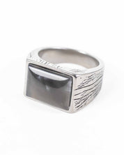 Iron horse - Heel ring with epoxy stone - Epox