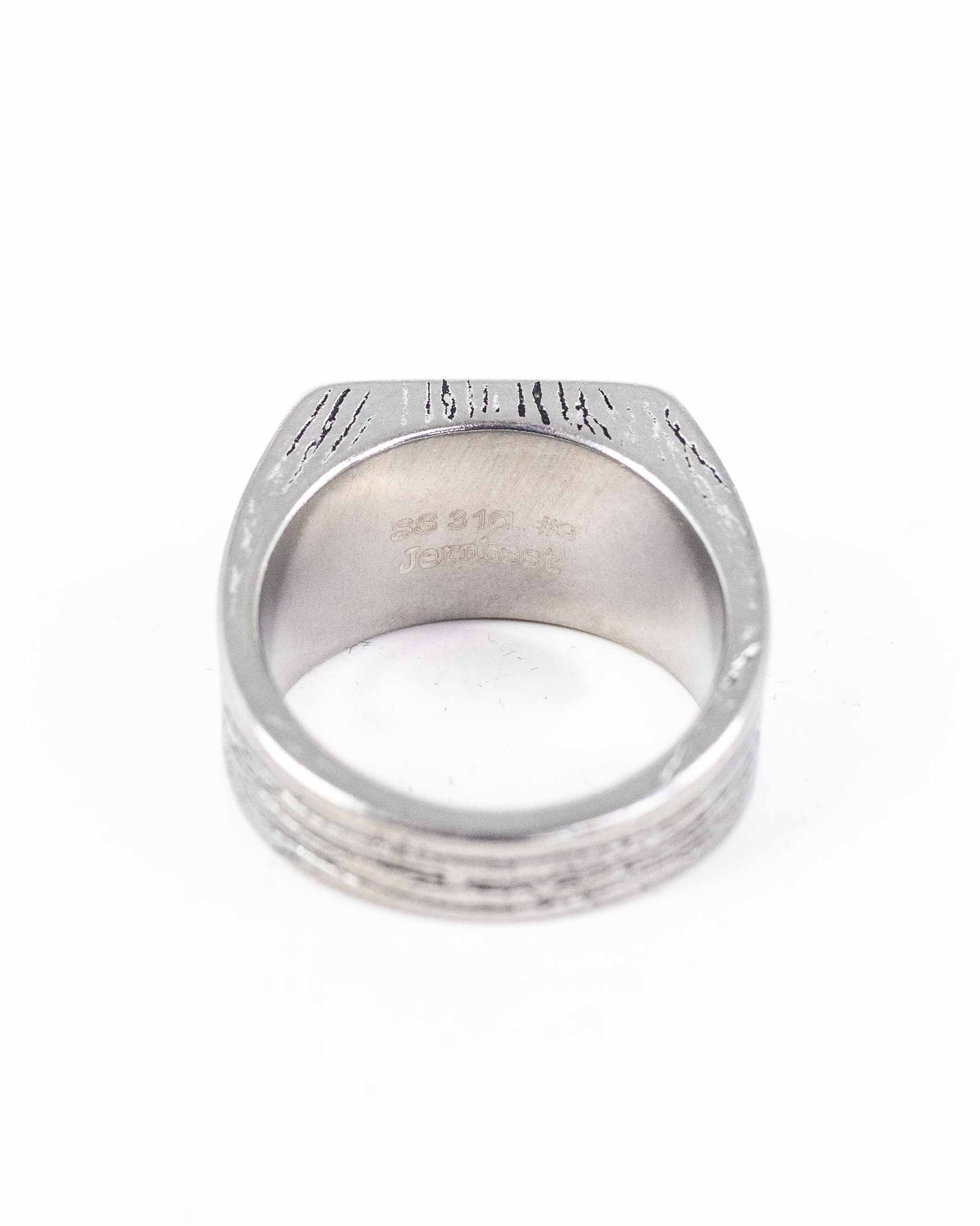 Iron horse - Heel ring with epoxy stone - Epox
