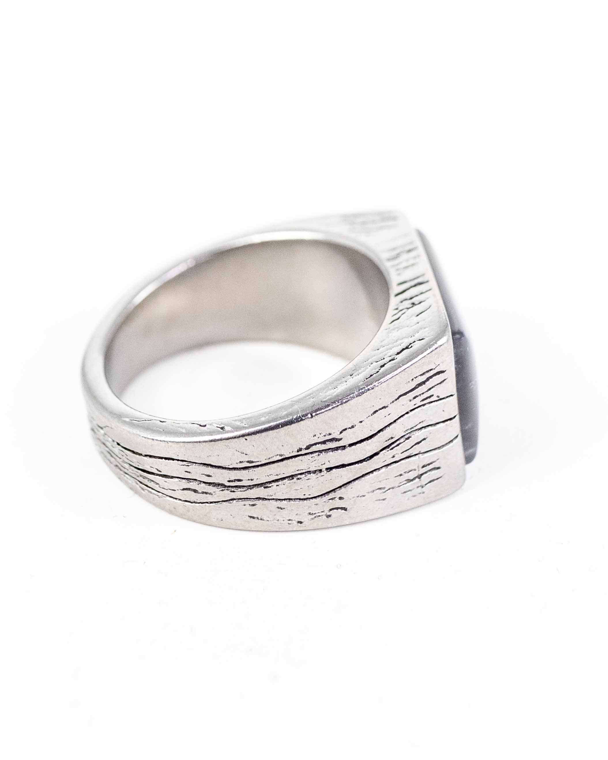 Iron horse - Heel ring with epoxy stone - Epox