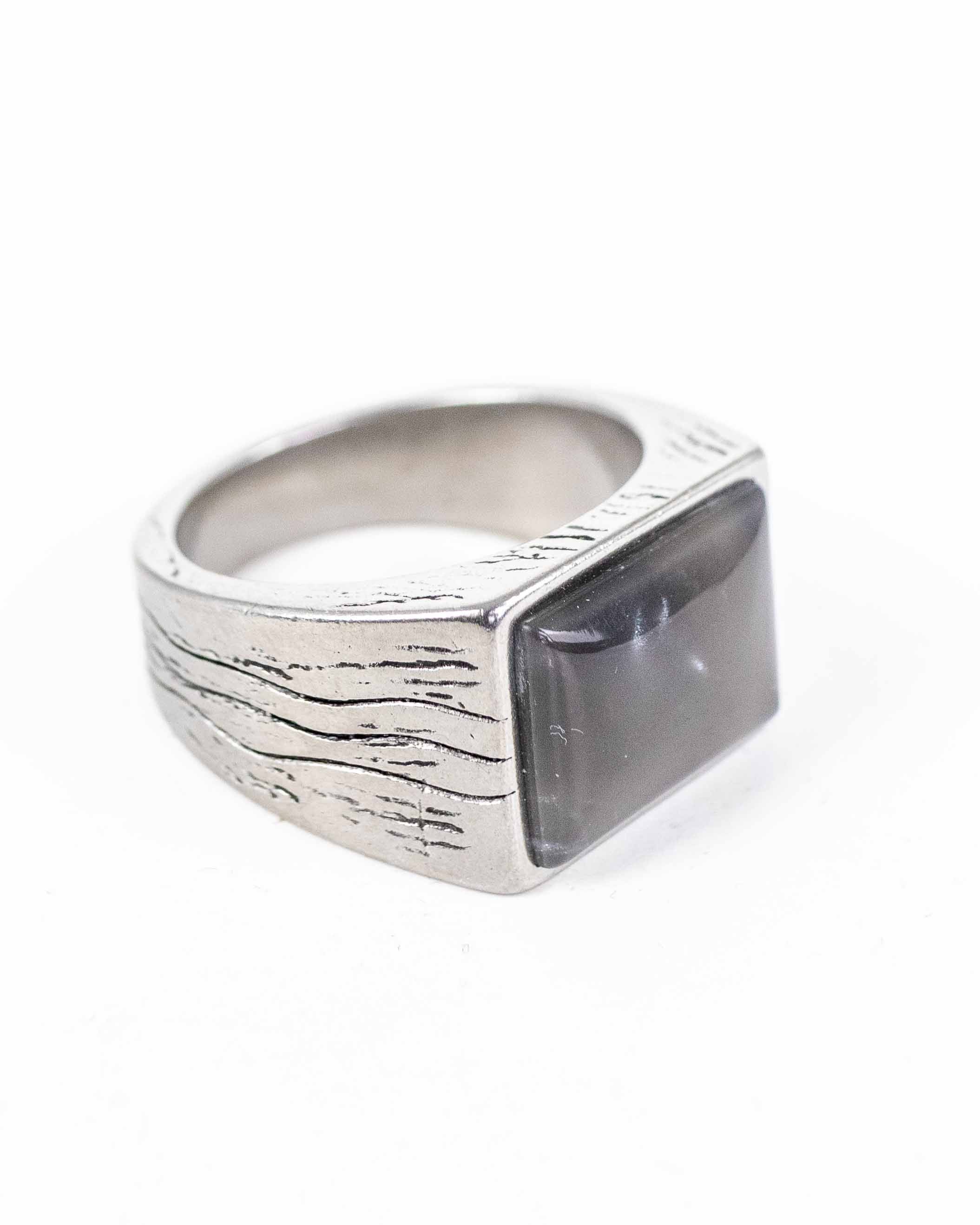 Iron horse - Heel ring with epoxy stone - Epox