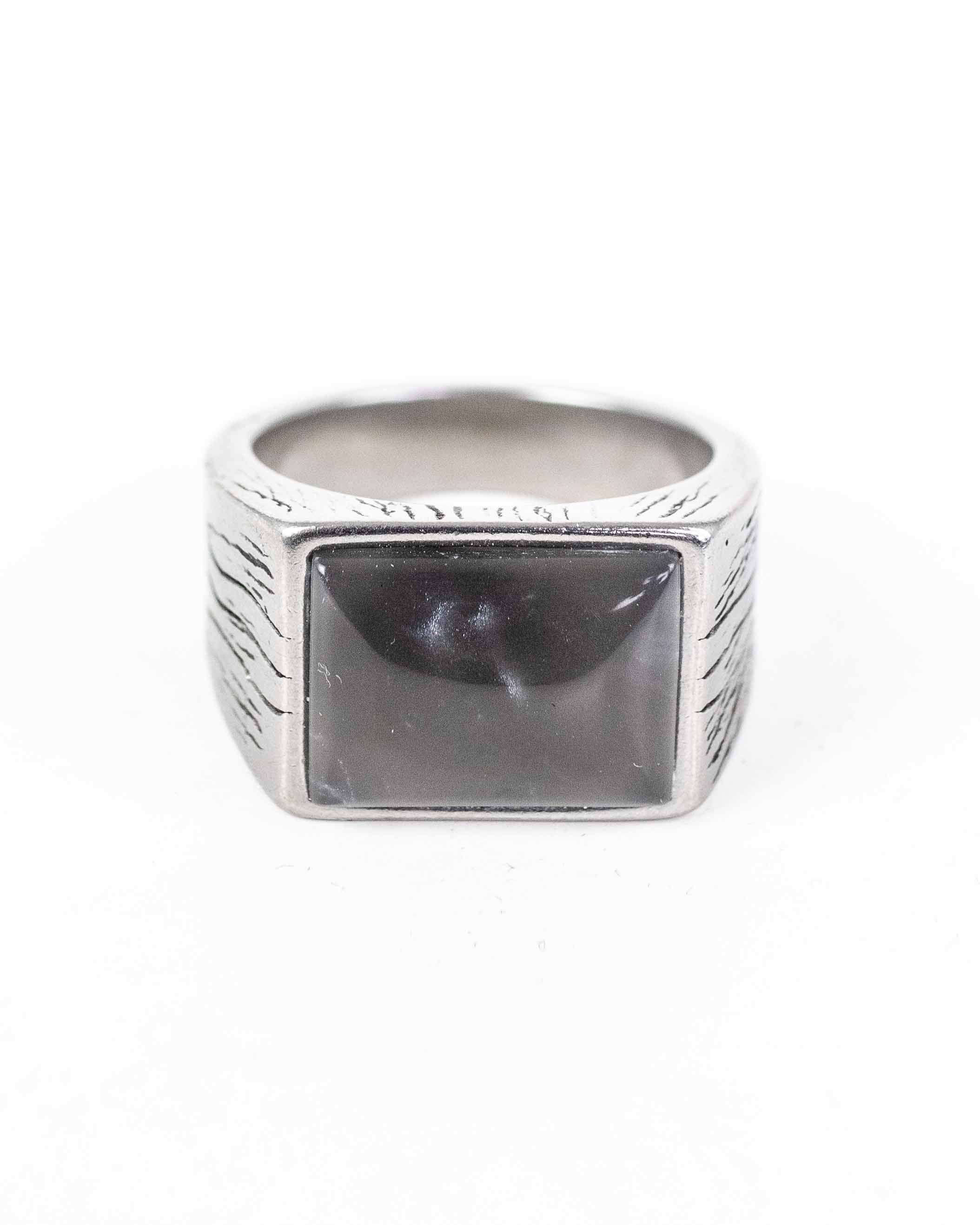 Iron horse - Heel ring with epoxy stone - Epox