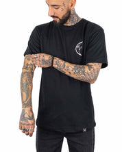 Jernhest - T-shirt Svart - Spilled Tee