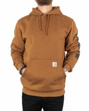 Carhartt - Hoodie Brun - Sleeve Logo