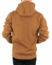 Carhartt - Hoodie Brun - Sleeve Logo