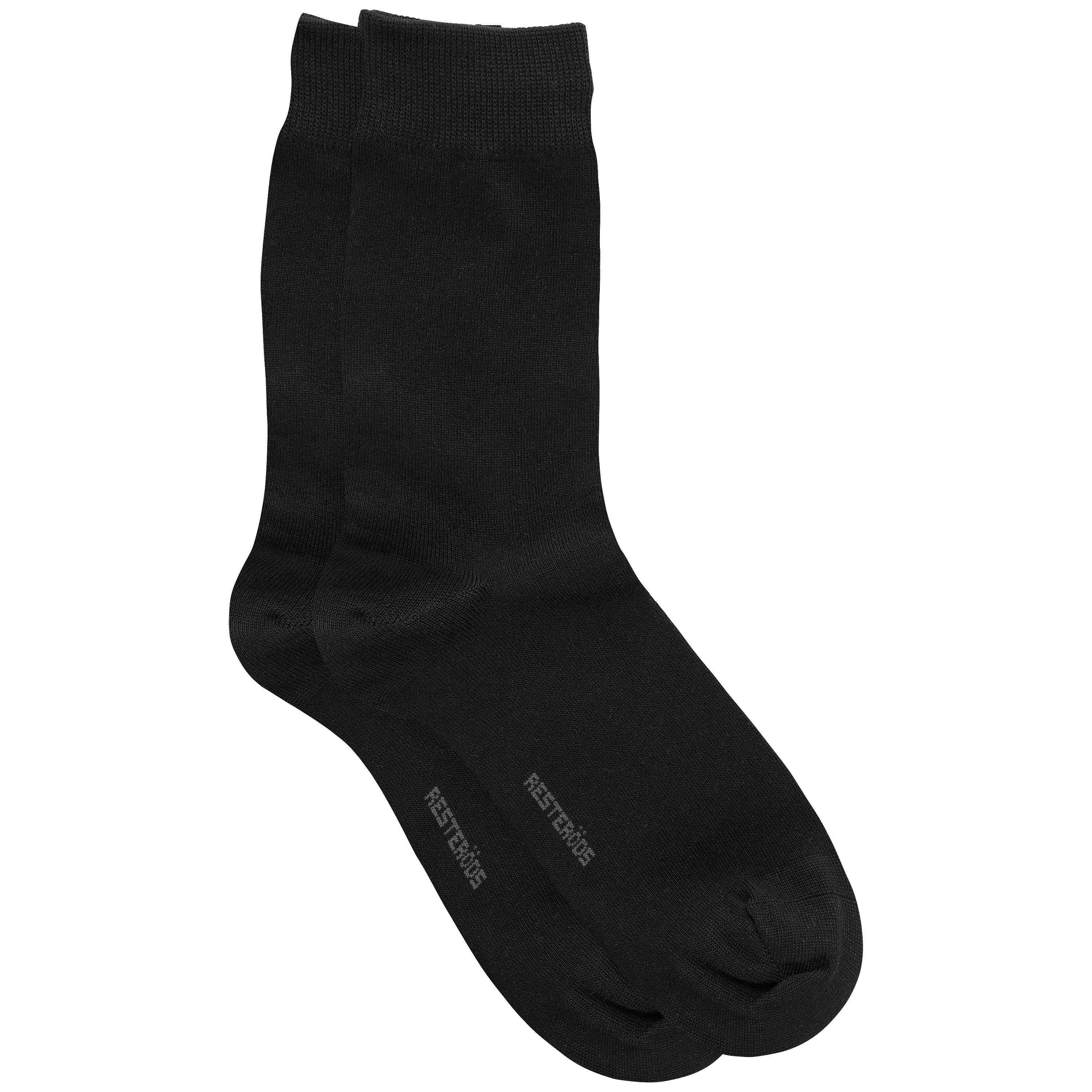 Resteröds - Strumpor 5-pack bambu - svart.