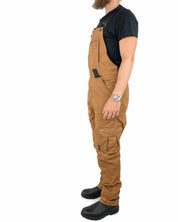Dickies Workwear - Hängselbyxor Canvas Brun - Tech Duck Bib
