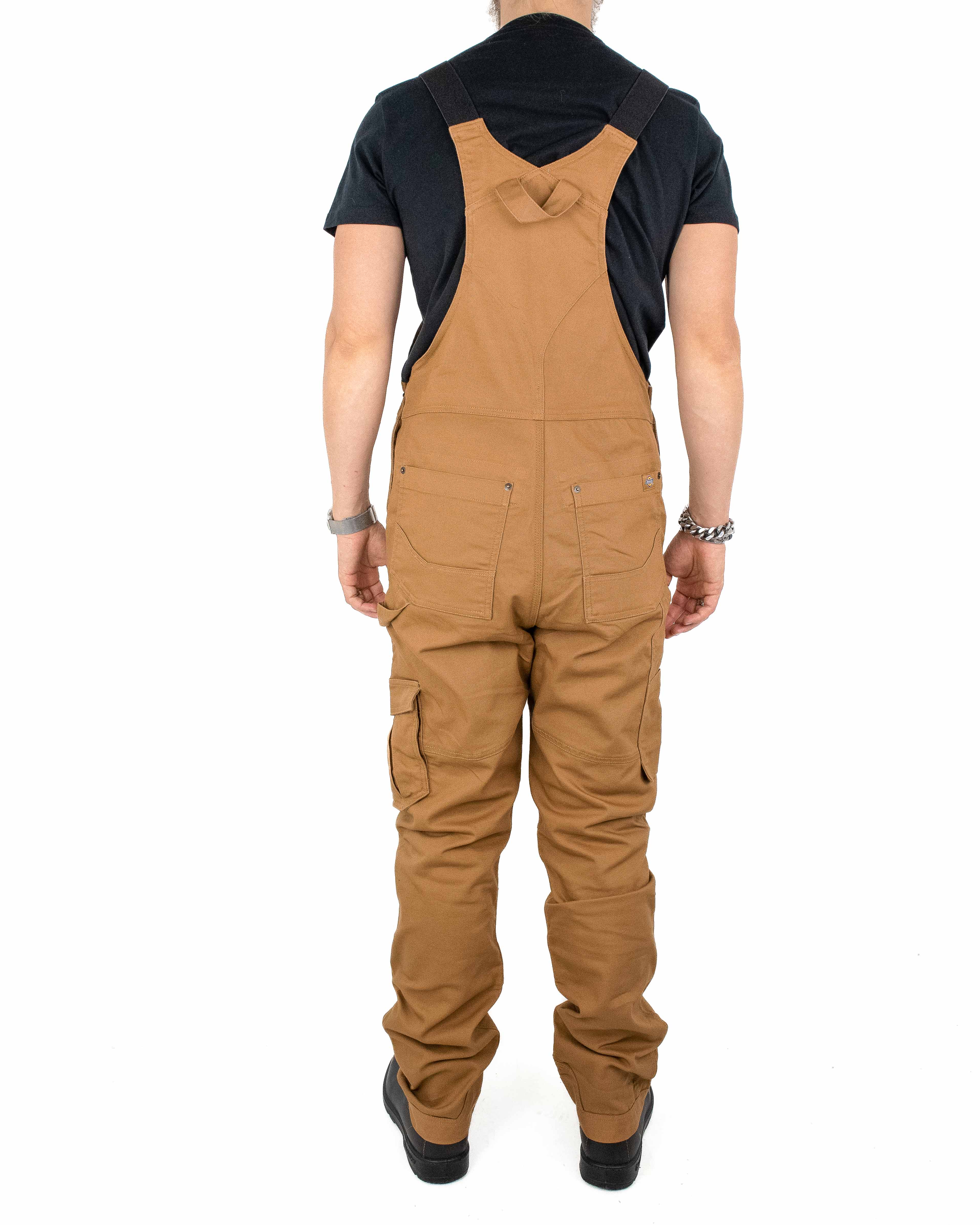 Dickies Workwear - Hängselbyxor Canvas Brun - Tech Duck Bib
