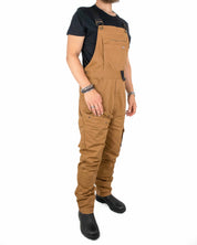 Dickies Workwear - Hängselbyxor Canvas Brun - Tech Duck Bib