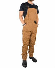 Dickies Workwear - Hängselbyxor Canvas Brun - Tech Duck Bib
