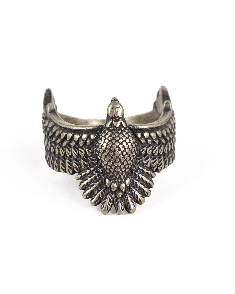 Jernhest - Eddie - Ring Örnmotiv Mässing