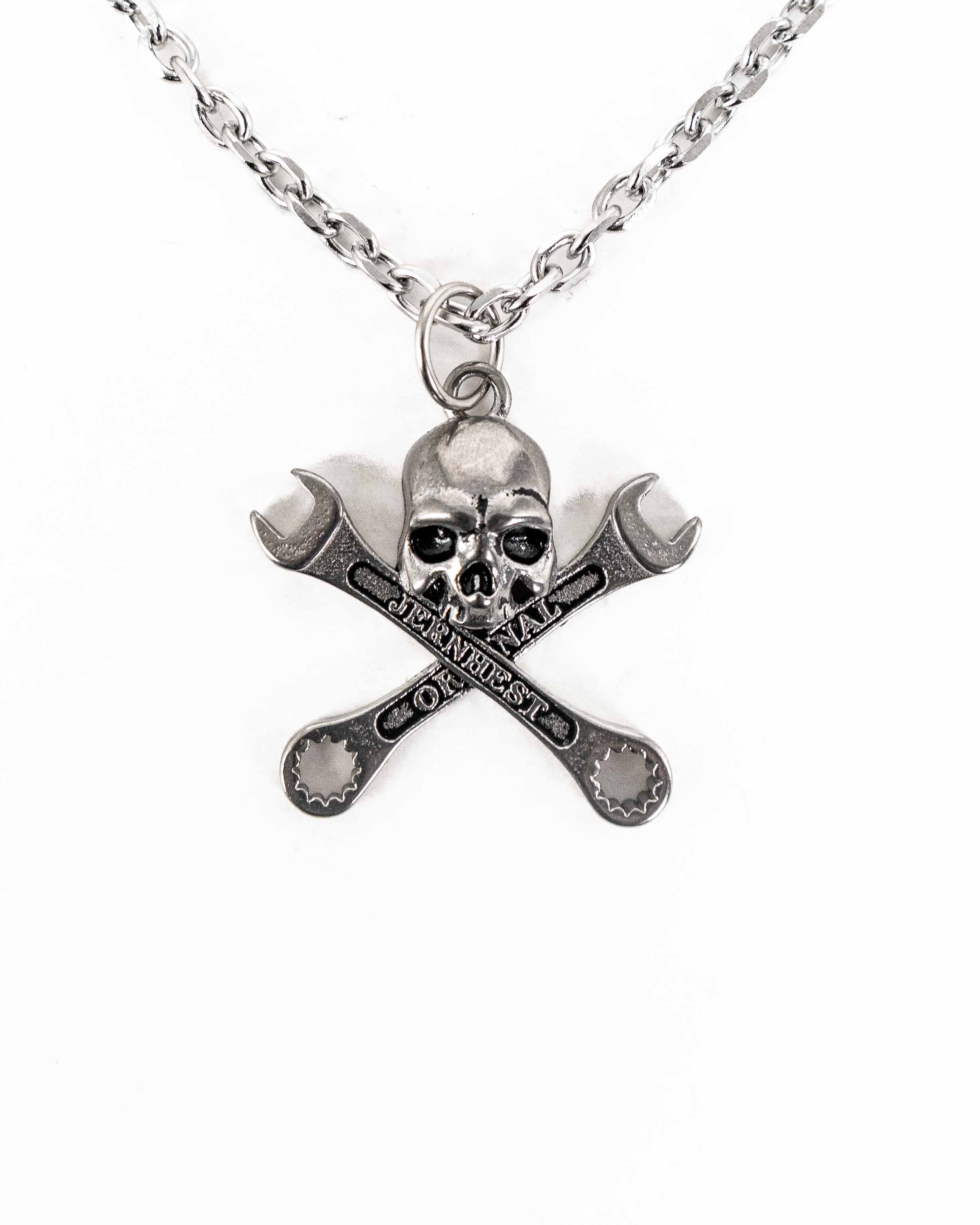 Jernhest - Skull - Hängsmycke döskalle