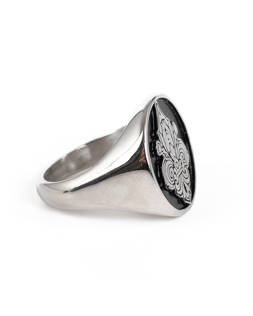 Jernhest - Henry - Ring Fredslilja Silver