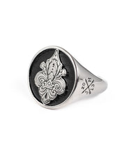 Jernhest - Henry - Ring Fredslilja Silver