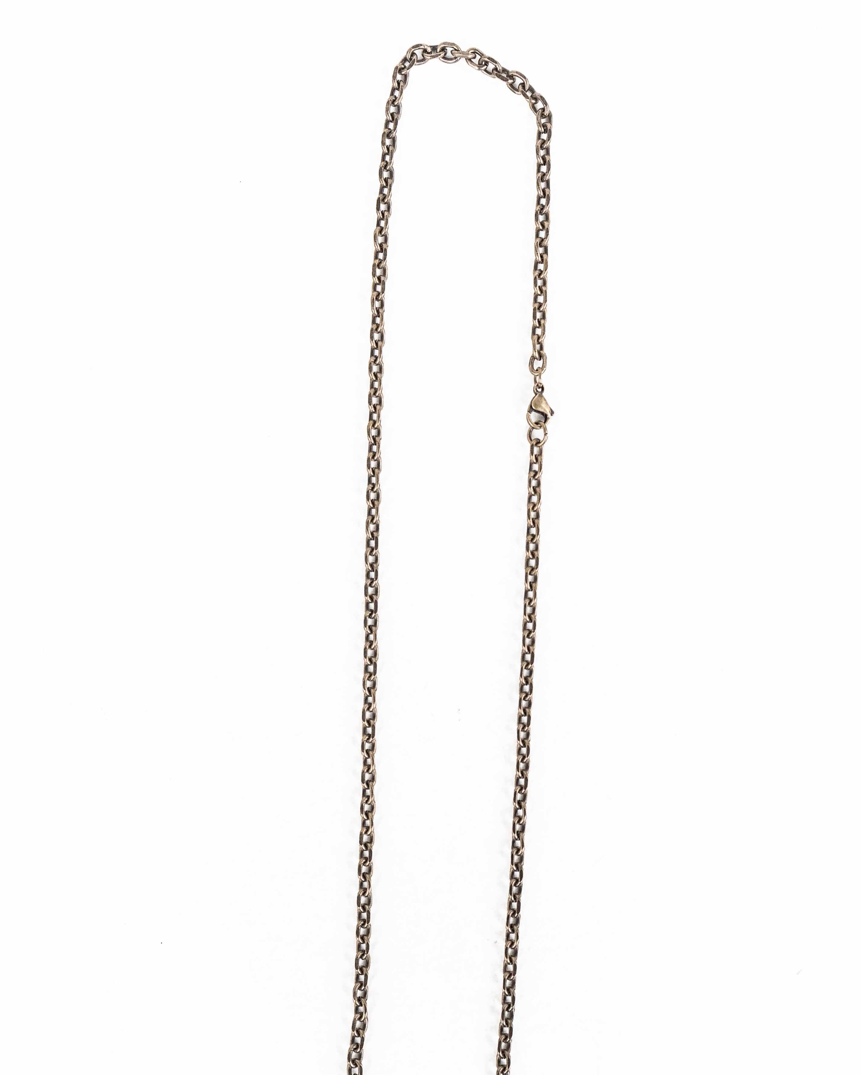 Jernhest - Laugar - Halsband Mässing