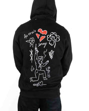 Jernhest - Zip Hood Svart - So Sorry