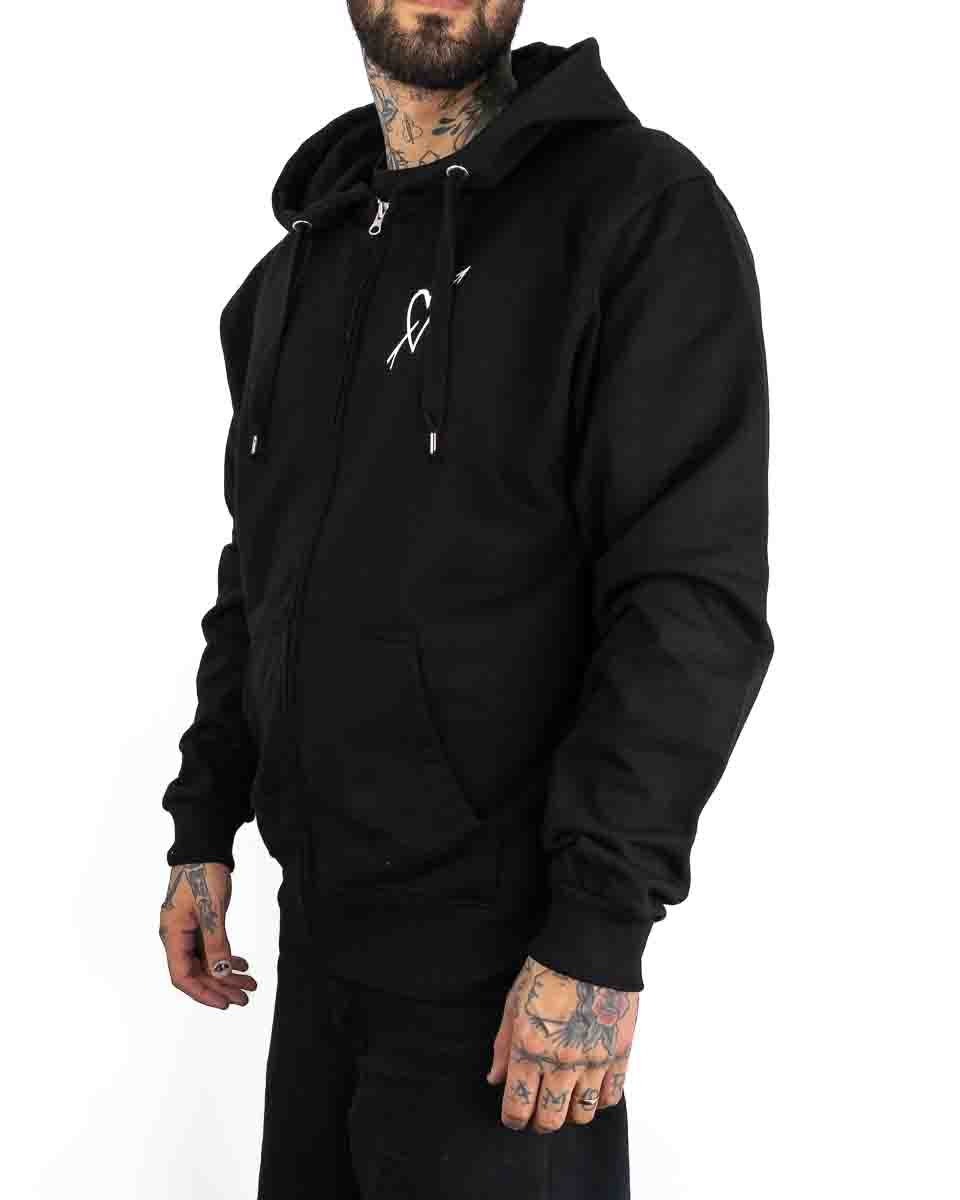 Jernhest - Zip Hood Svart - So Sorry