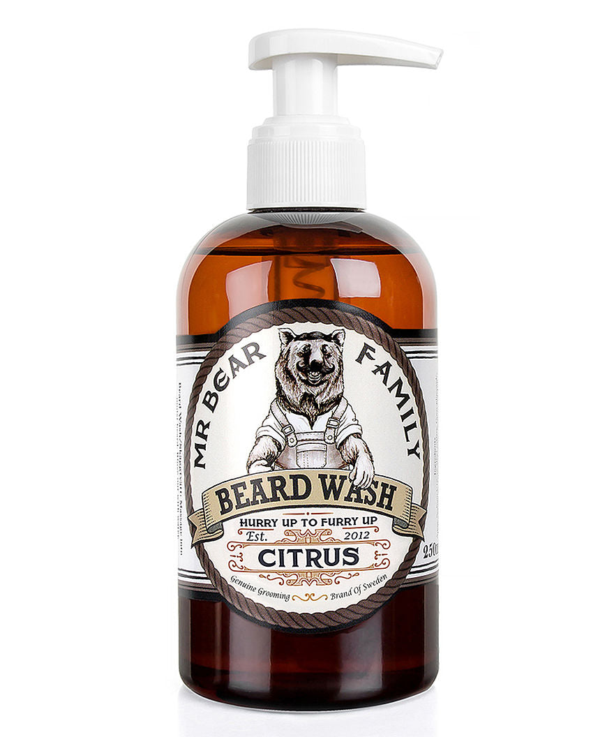 Mr Bear Family - Skäggschampo Citrus - Beard Wash