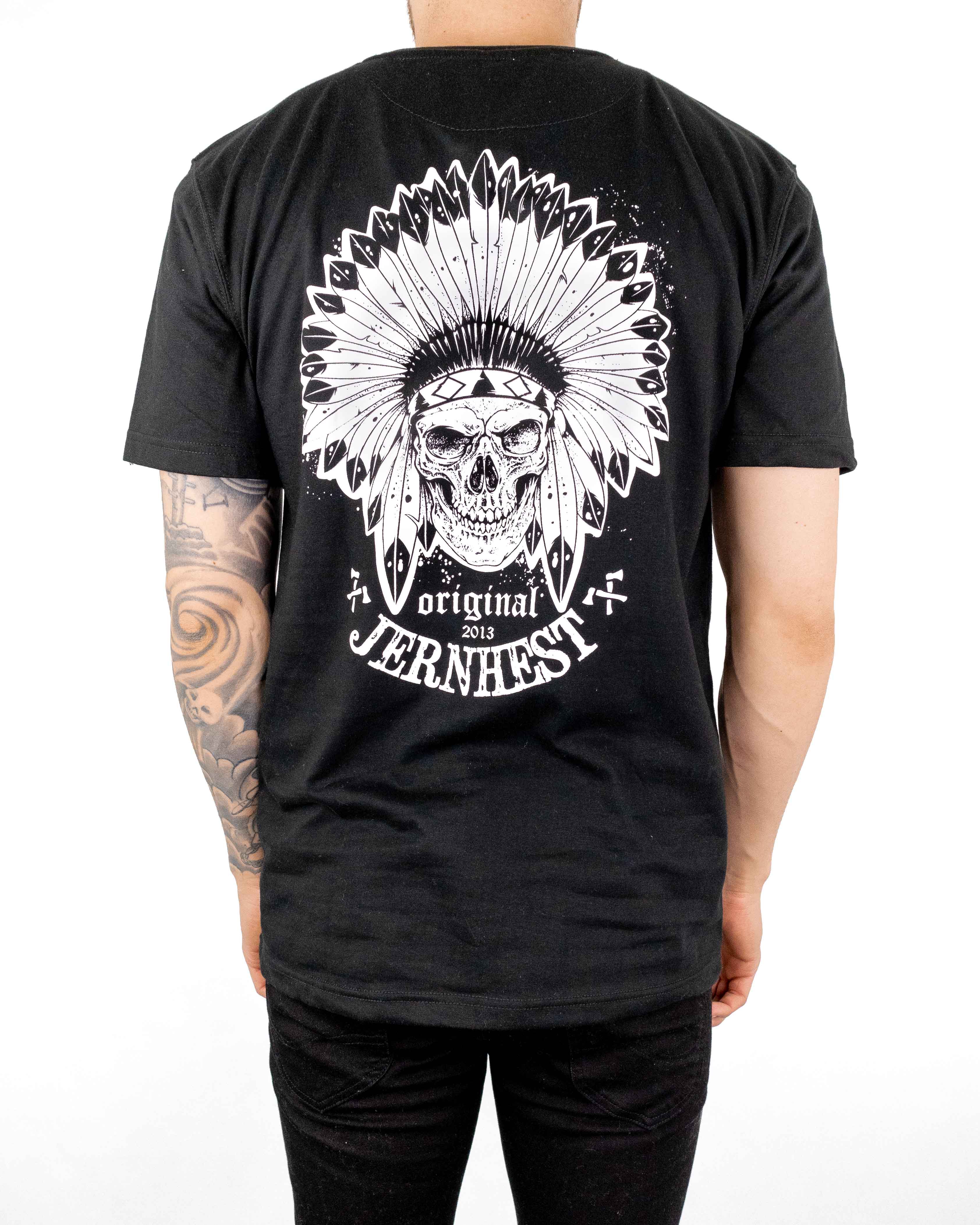 Jernhest - T-shirt Svart - Native Tee