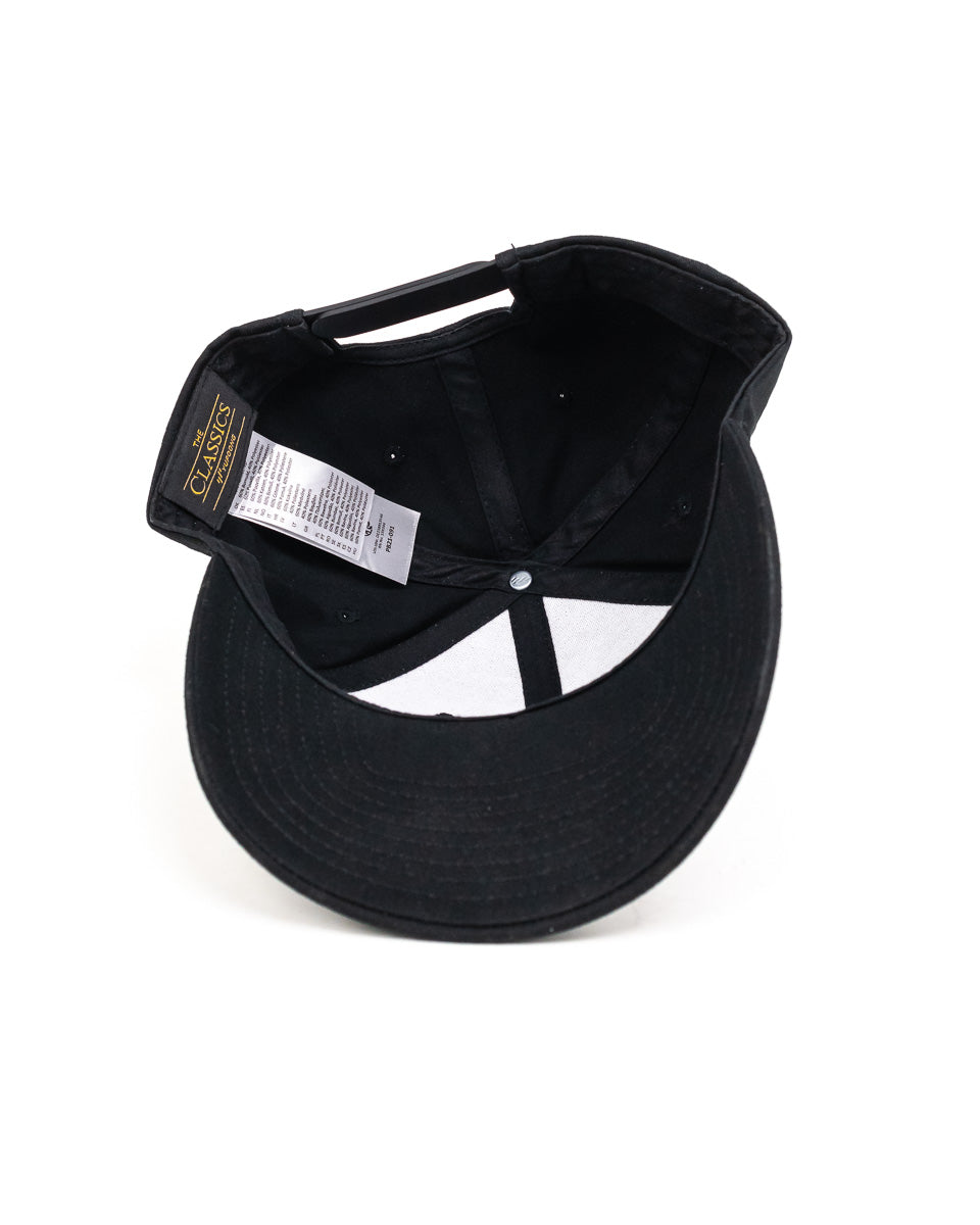 Flexfit - Keps Snapback Svart - Curved Classic
