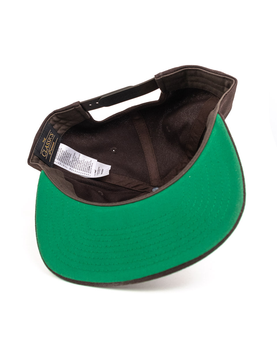 Flexfit - Keps Snapback Brun - Classic Snapback