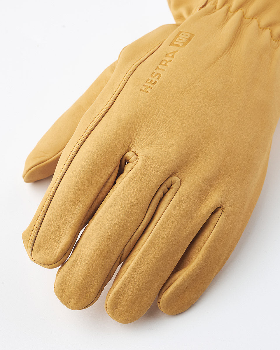 Hestra JOB - Skinnhandske Naturgul - Drivers Work Glove