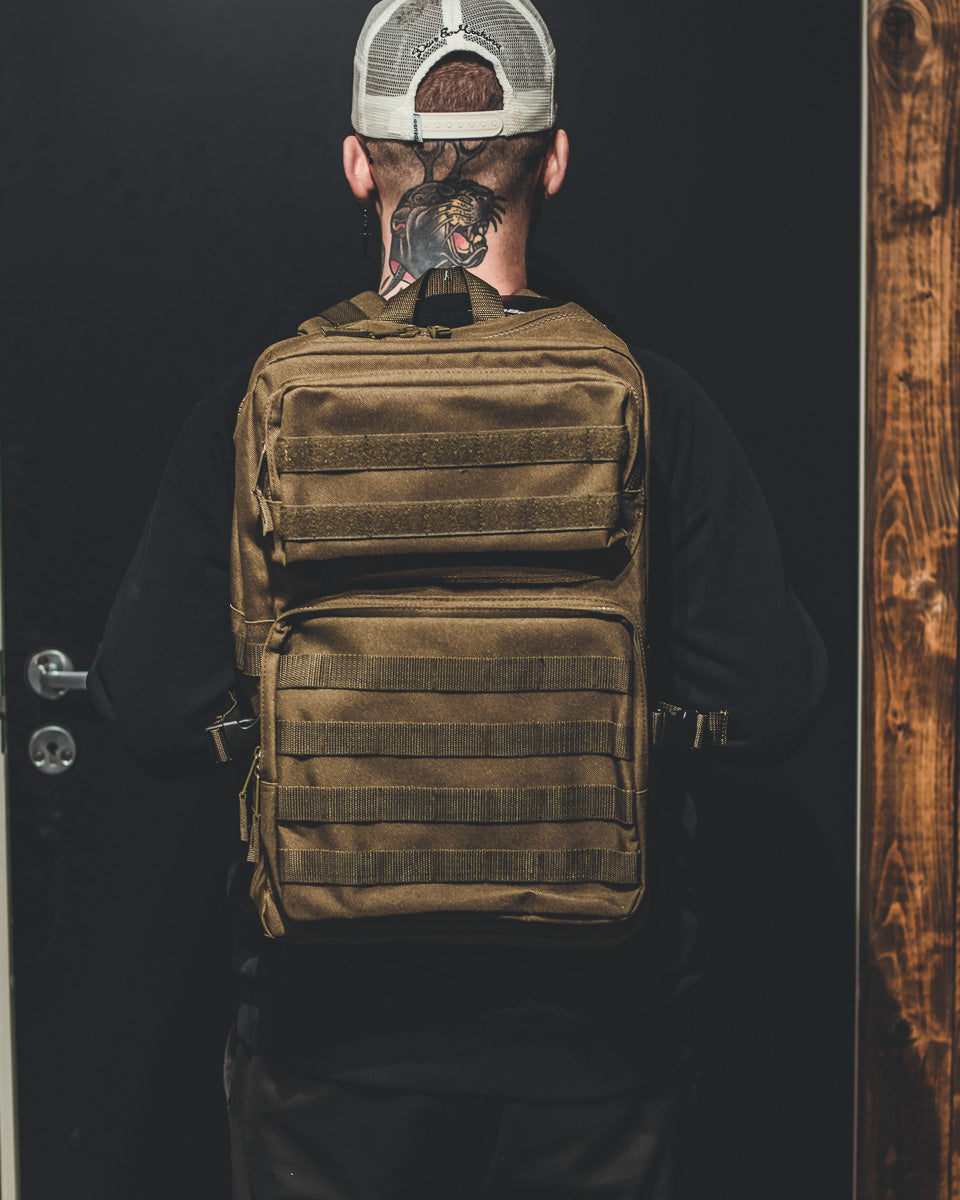 Bros Co. - Ryggsäck MOLLE Svart - Tactical 25L