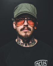 Bros Co. - Militärkeps Grön - Army Cap
