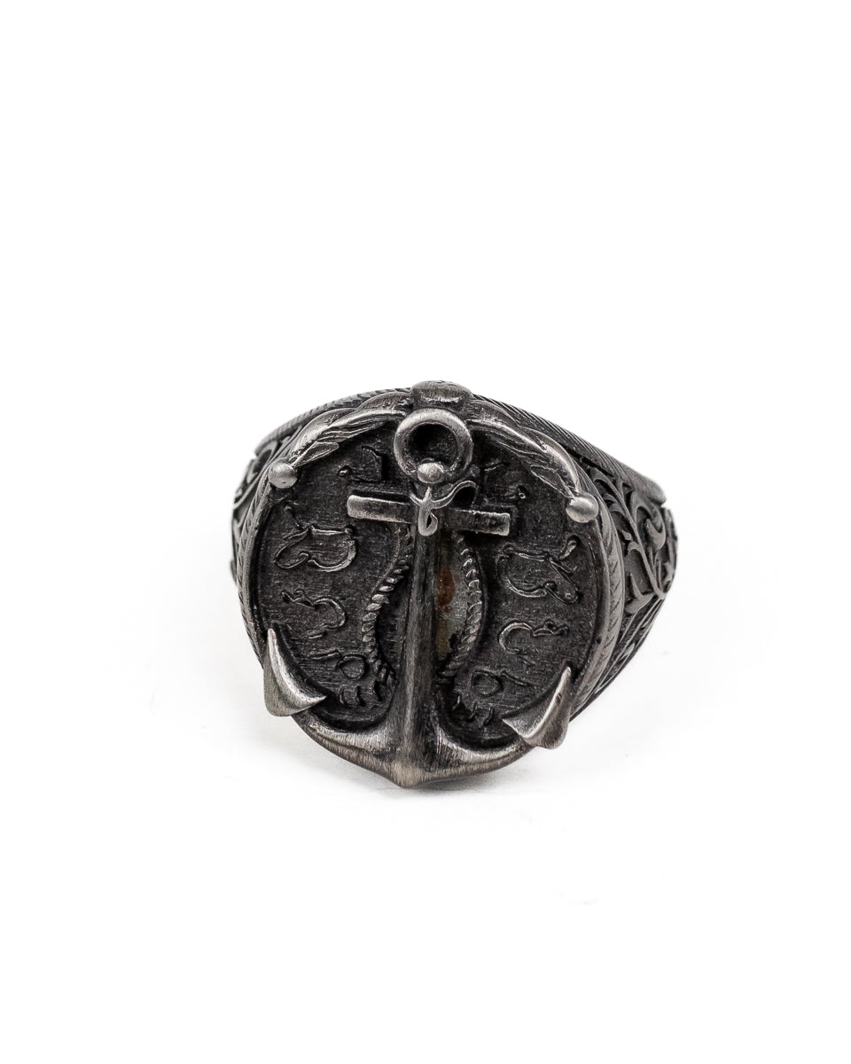 Jernhest - Jasper - Ring Antik Silver