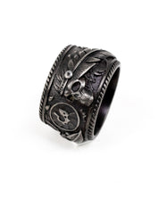 Jernhest - Koda - Ring Antik Silver