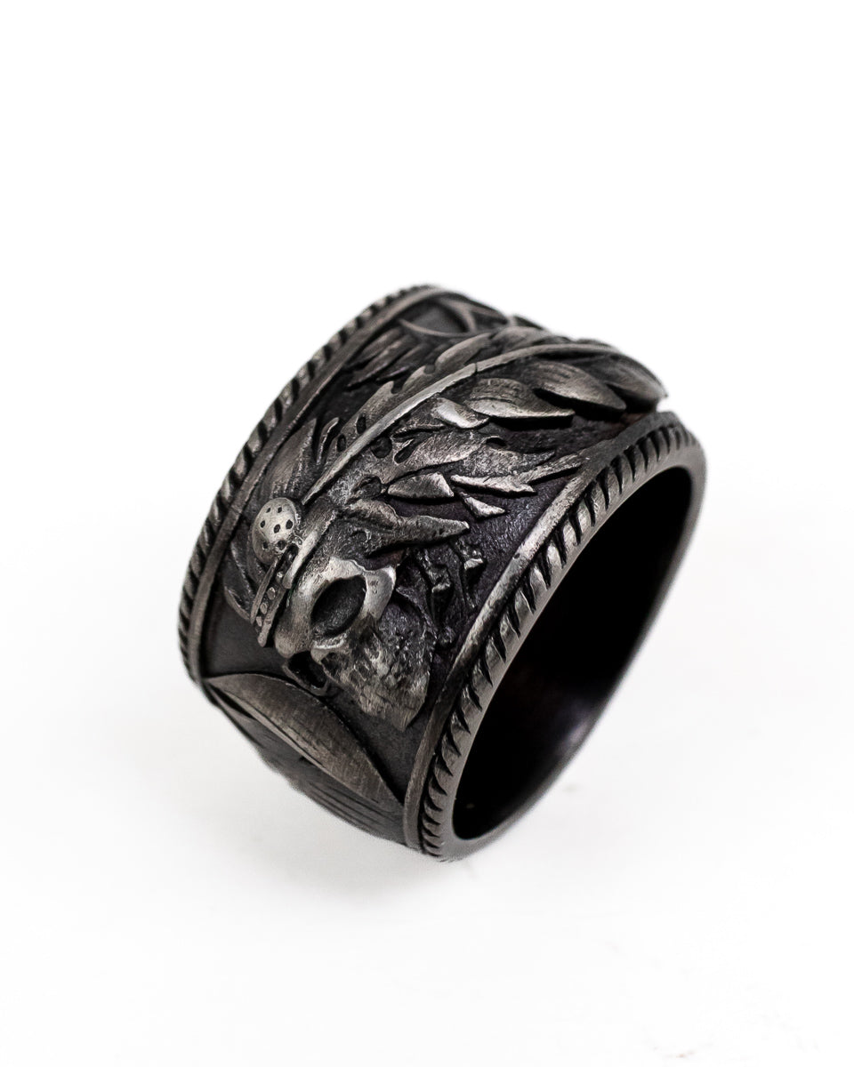 Jernhest - Koda - Ring Antik Silver