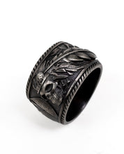 Jernhest - Koda - Ring Antik Silver