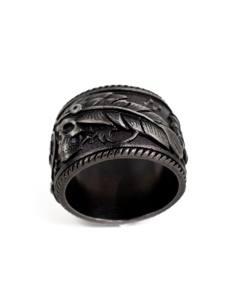 Jernhest - Koda - Ring Antik Silver