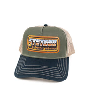 Stetson - Truckerkeps Grön/Blå - Chrome