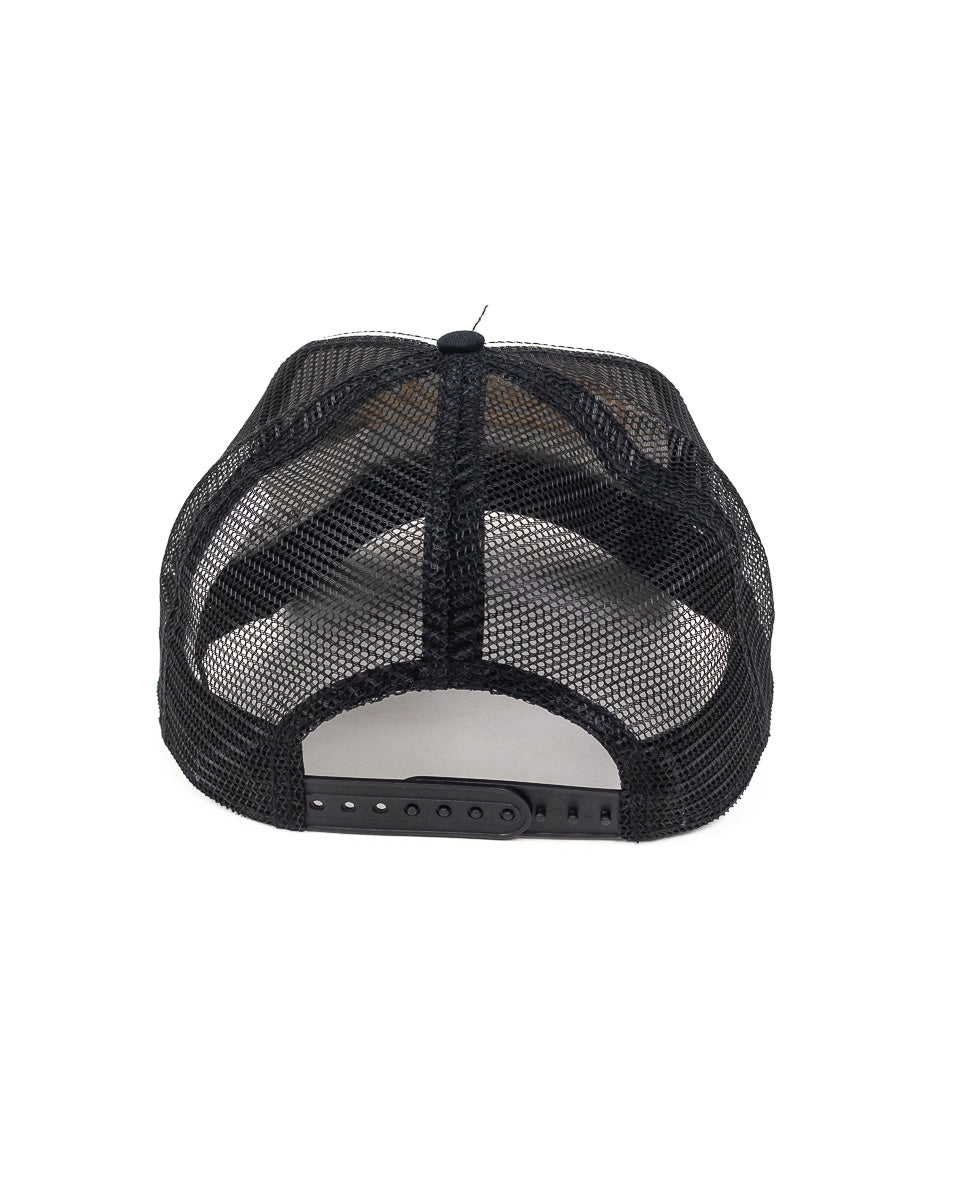 Stetson - Truckerkeps Vit/Svart - American Heritage