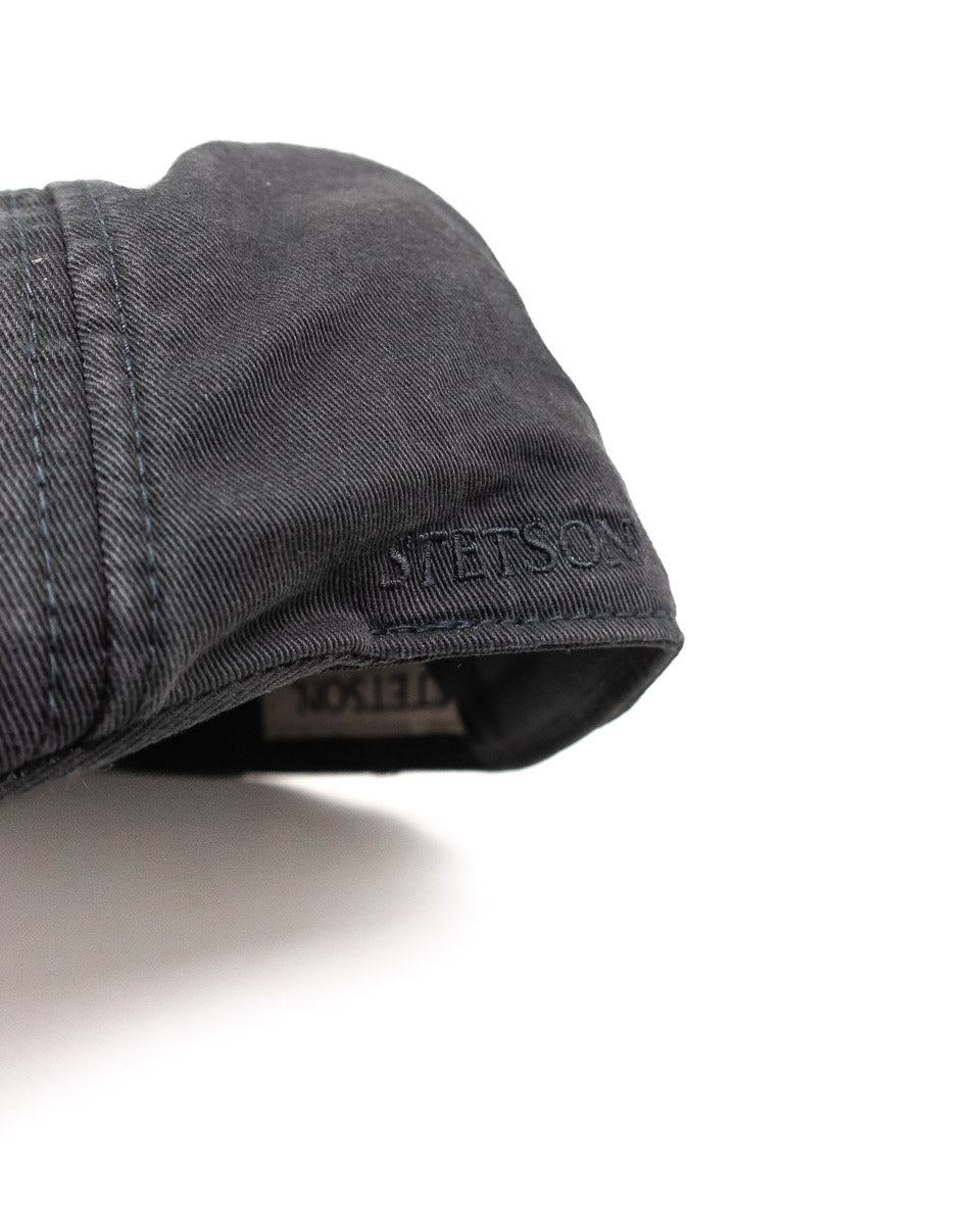 Stetson - Flat Cap Grå - Texas Cotton