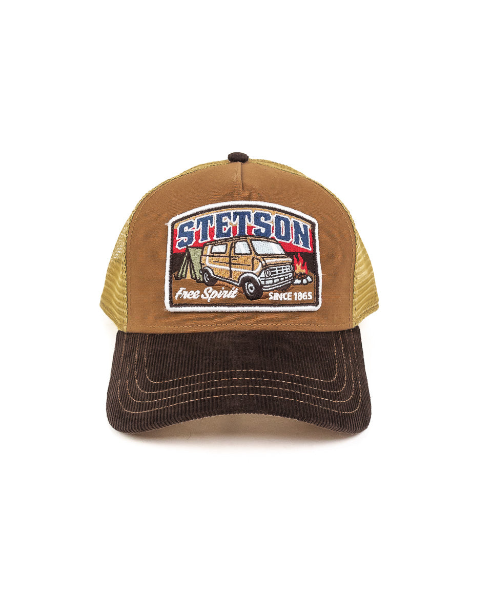 Stetson - Truckerkeps Brun - Camper