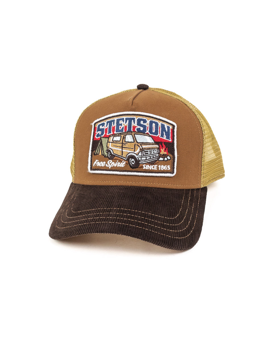 Stetson - Truckerkeps Brun - Camper