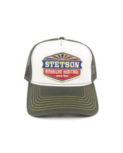 Stetson - Truckerkeps Grön/Vit/Brun - Sun