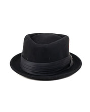 Brixton - Pork Pie Hatt Svart - Stout