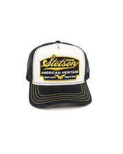 Stetson - Barn Truckerkeps Vit/Svart - American Heritage