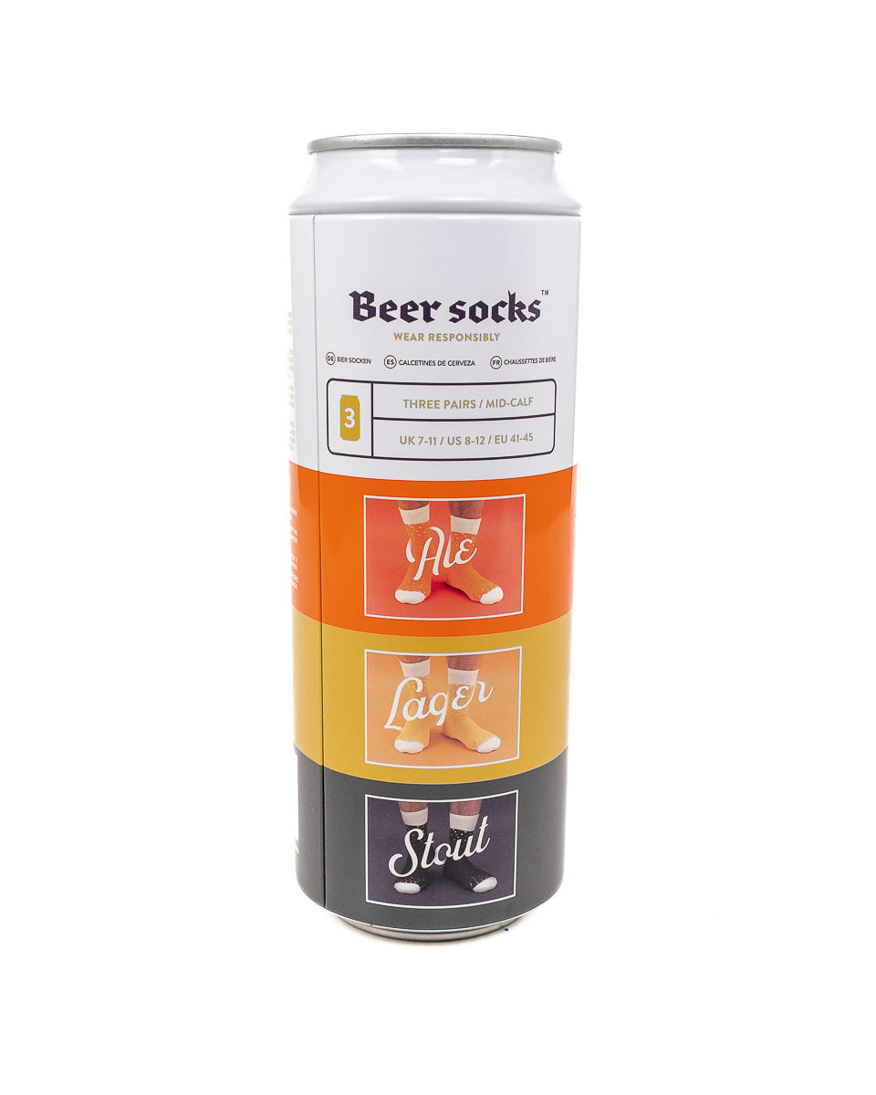 Luckies of London - Ölstrumpor 3-pck Mix - Beersocks