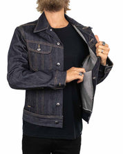 Lee Jeans - 101 Jeansjacka otvättad - Rider Jacket Dry
