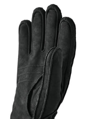 Hestra Joar i svart nubuck, detalj