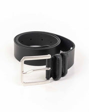 Wrangler - Läderbälte Svart - Slim Belt
