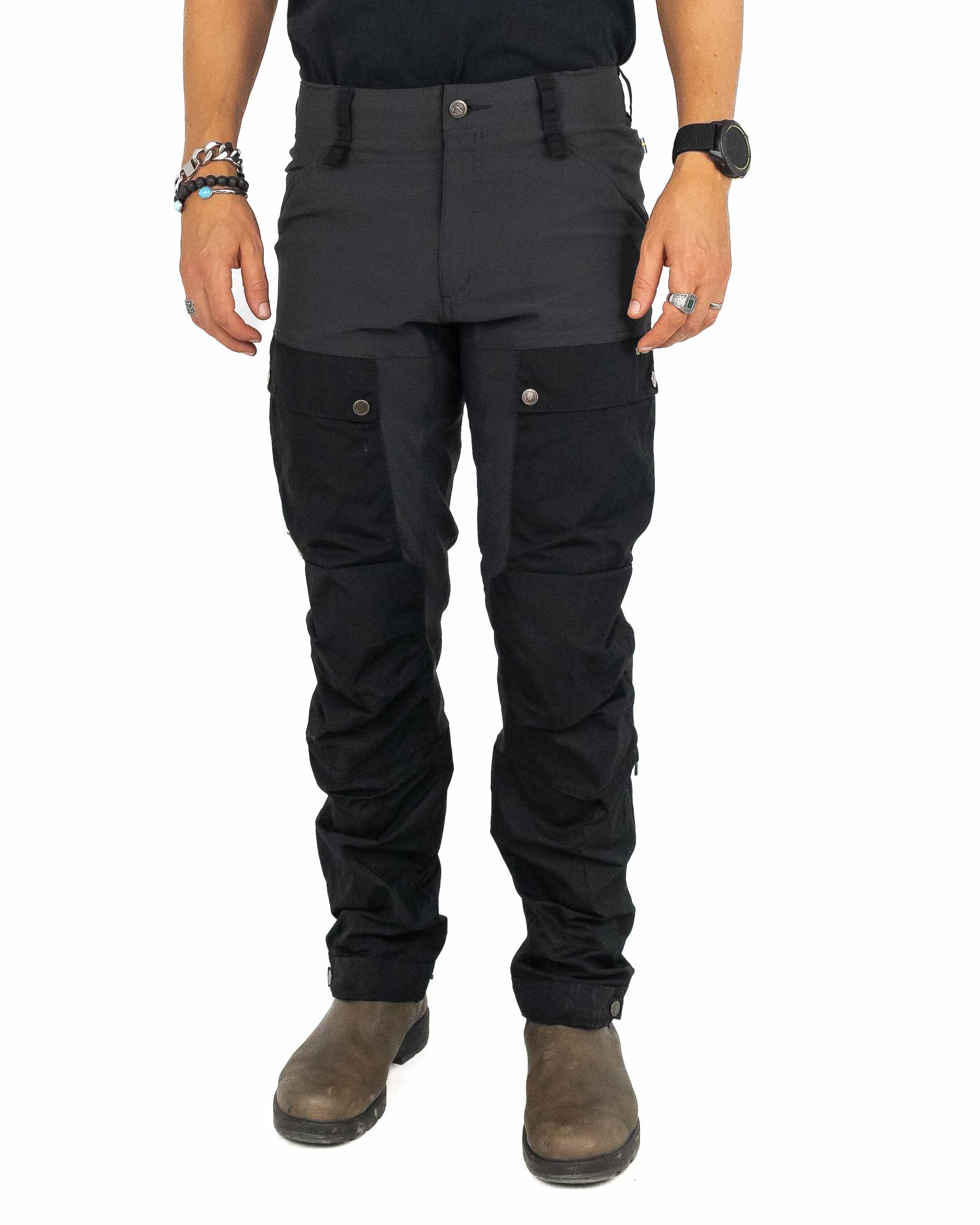 Fjällräven - Fritidsbyxa Svart - Keb Trousers M